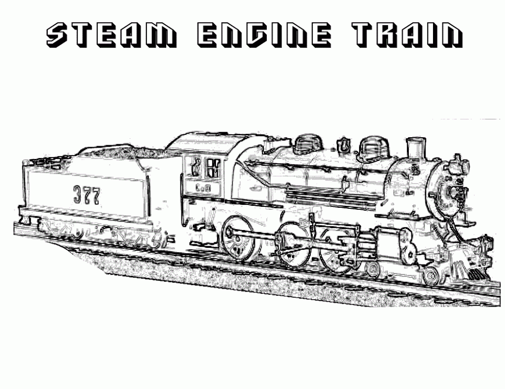 Printable Train Coloring Pages Printable Train Coloring Pages
