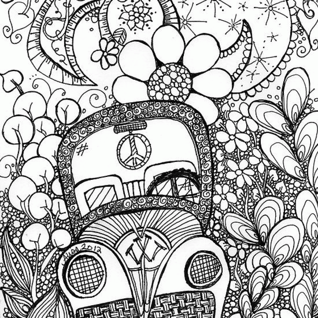 Trippy Printable Coloring Pages Trippy Printable Coloring Pages