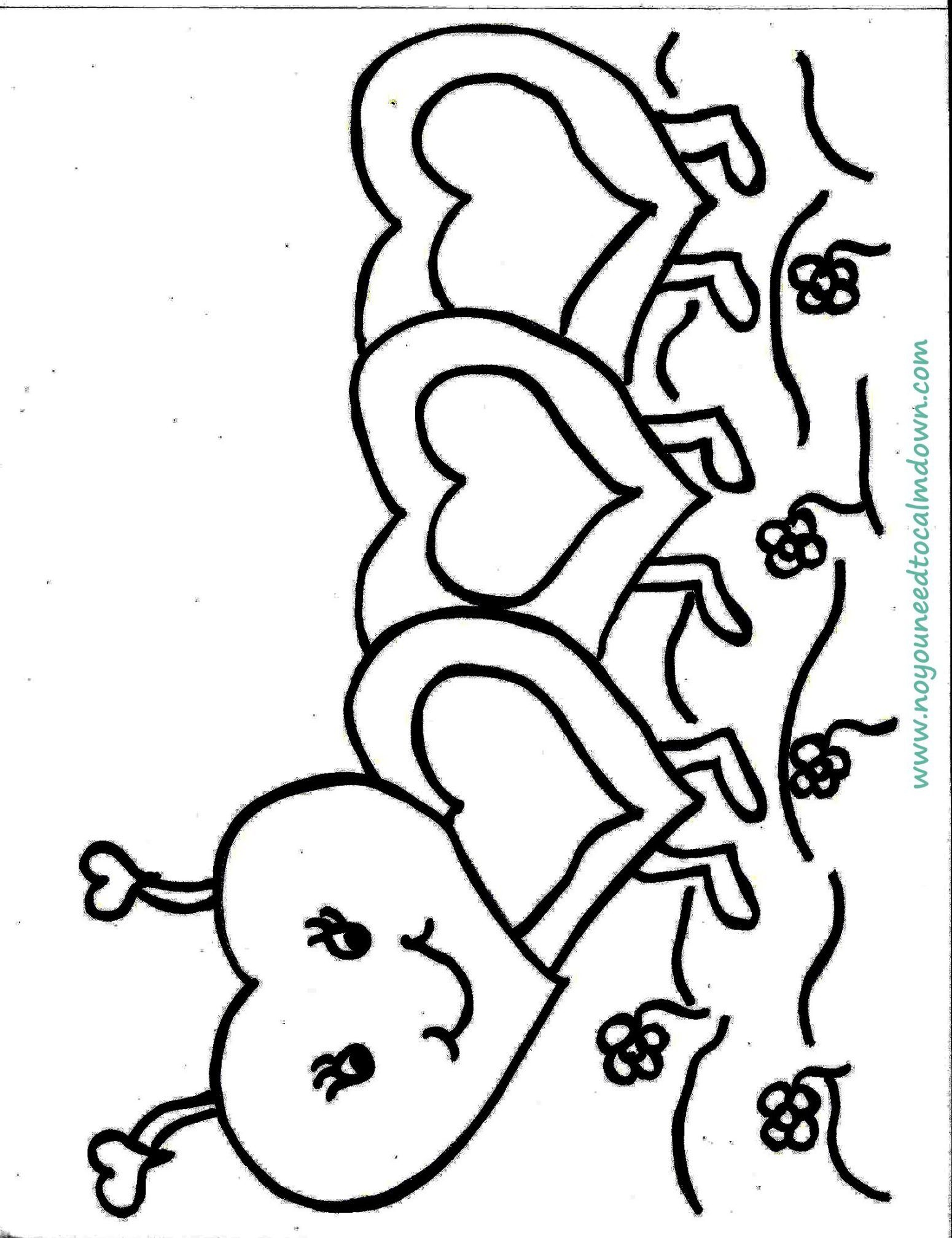 Free Printable Valentine Coloring Pages Free Printable Valentine Coloring Pages
