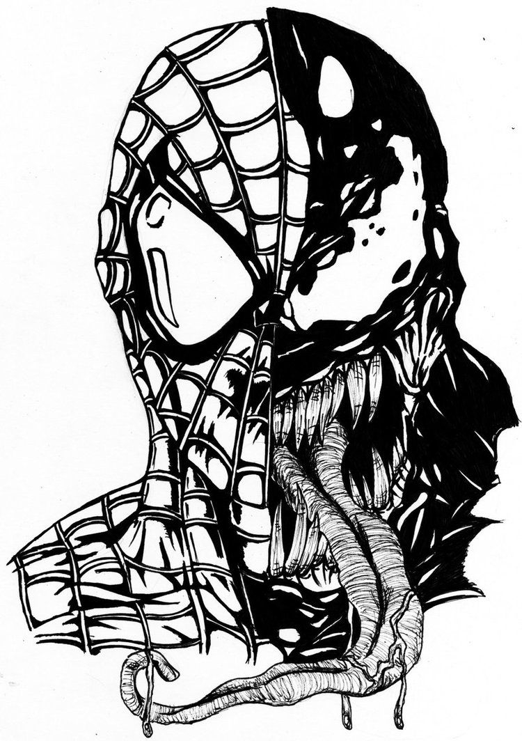 Printable Venom Coloring Pages Coloring Home Printable Venom Coloring Pages Coloring Home