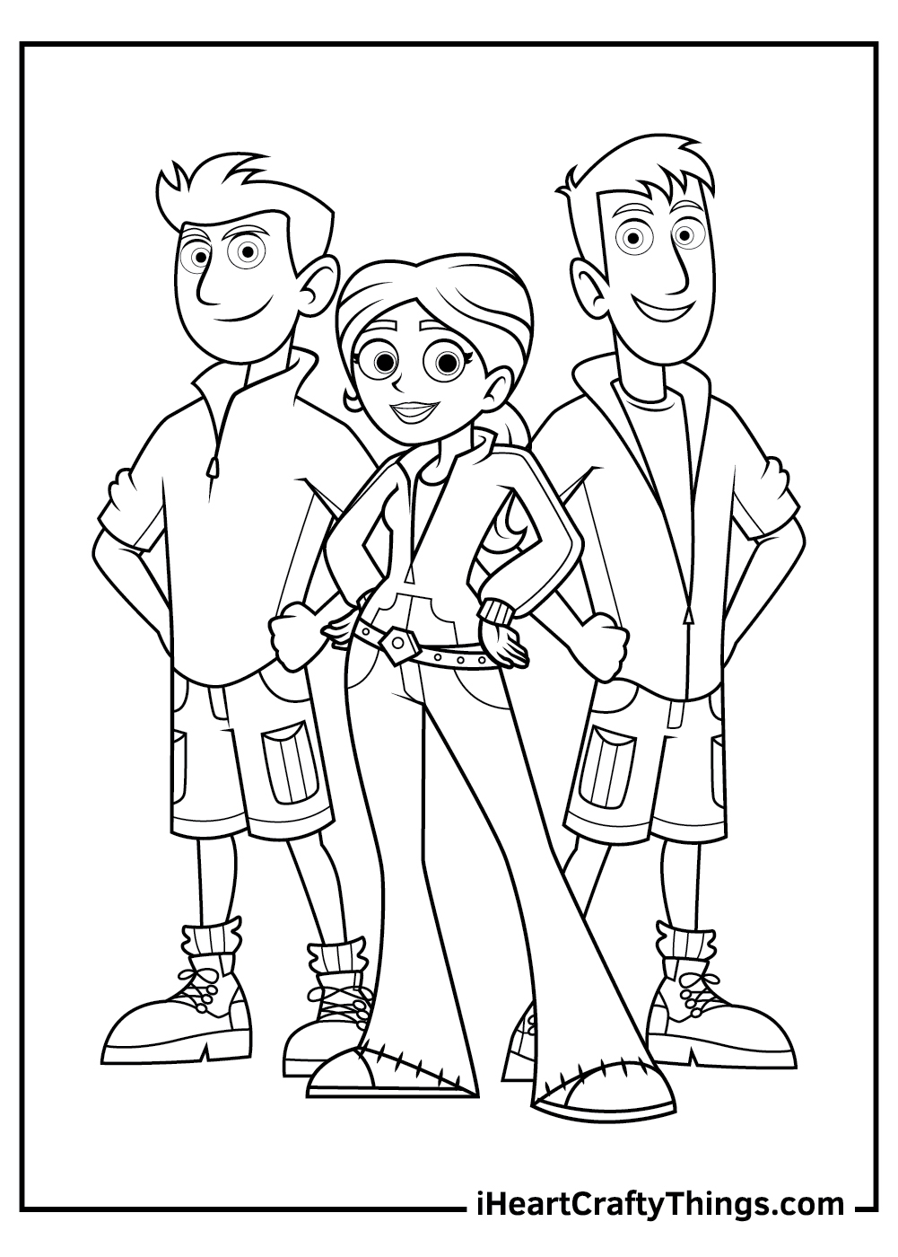 Wild Kratts Coloring Pages Printable Wild Kratts Coloring Pages Printable
