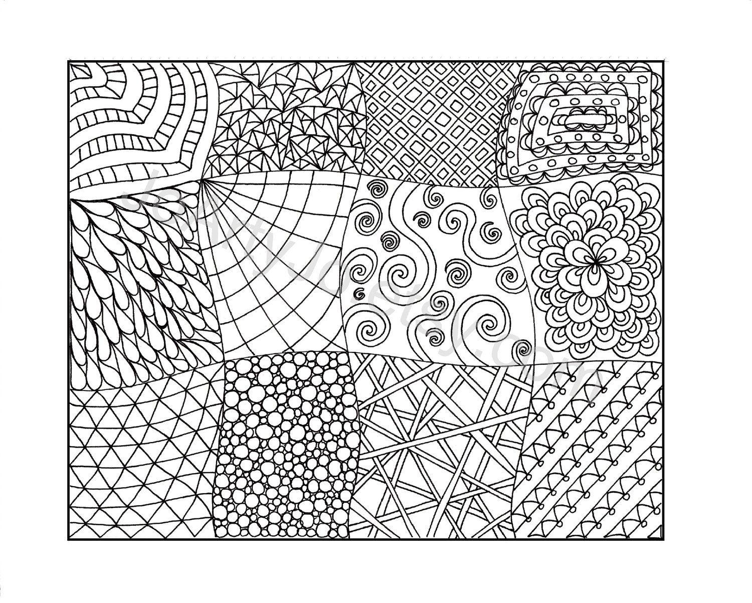 Printable Zentangle Coloring Pages Free Coloring Home Printable Zentangle Coloring Pages Free Coloring Home