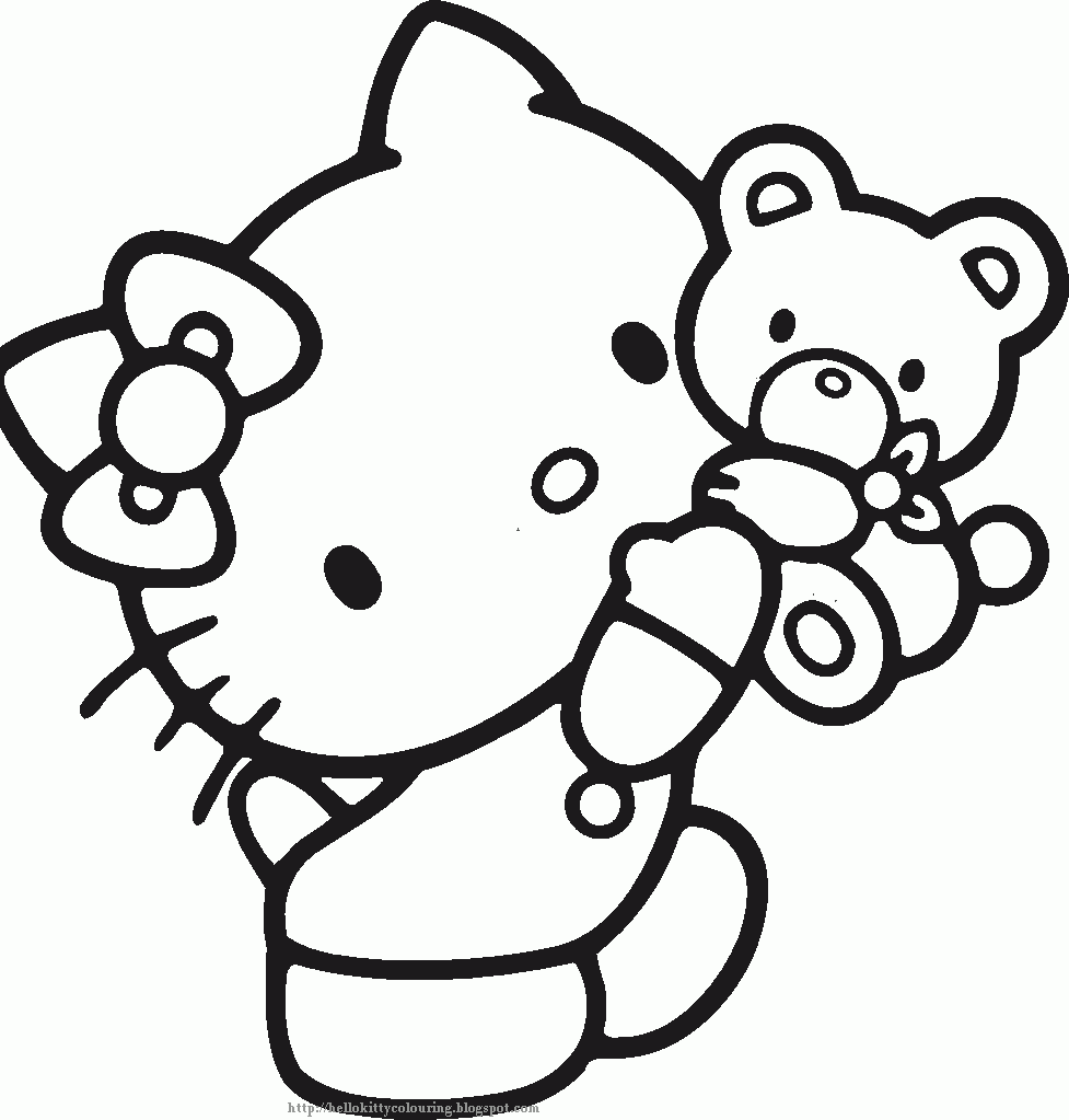 Hello Kitty And Friends Coloring Pages Printable