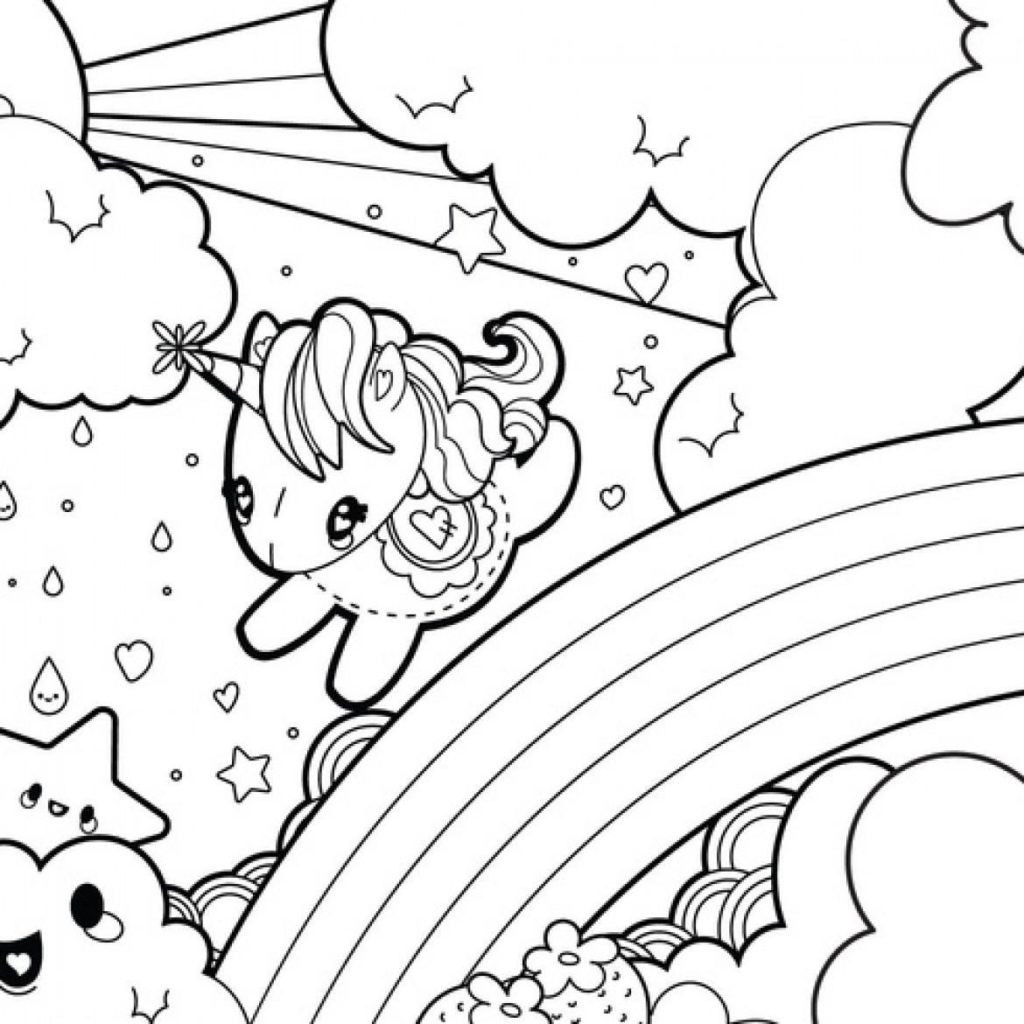 Baby Unicorn Coloring Pages Printable Baby Unicorn Coloring Pages Printable