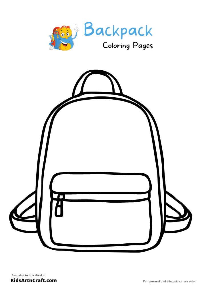 Provoz Mo N Opice V N School Bag Template Fifty Things Provoz Mo N Opice V N School Bag Template Fifty Things