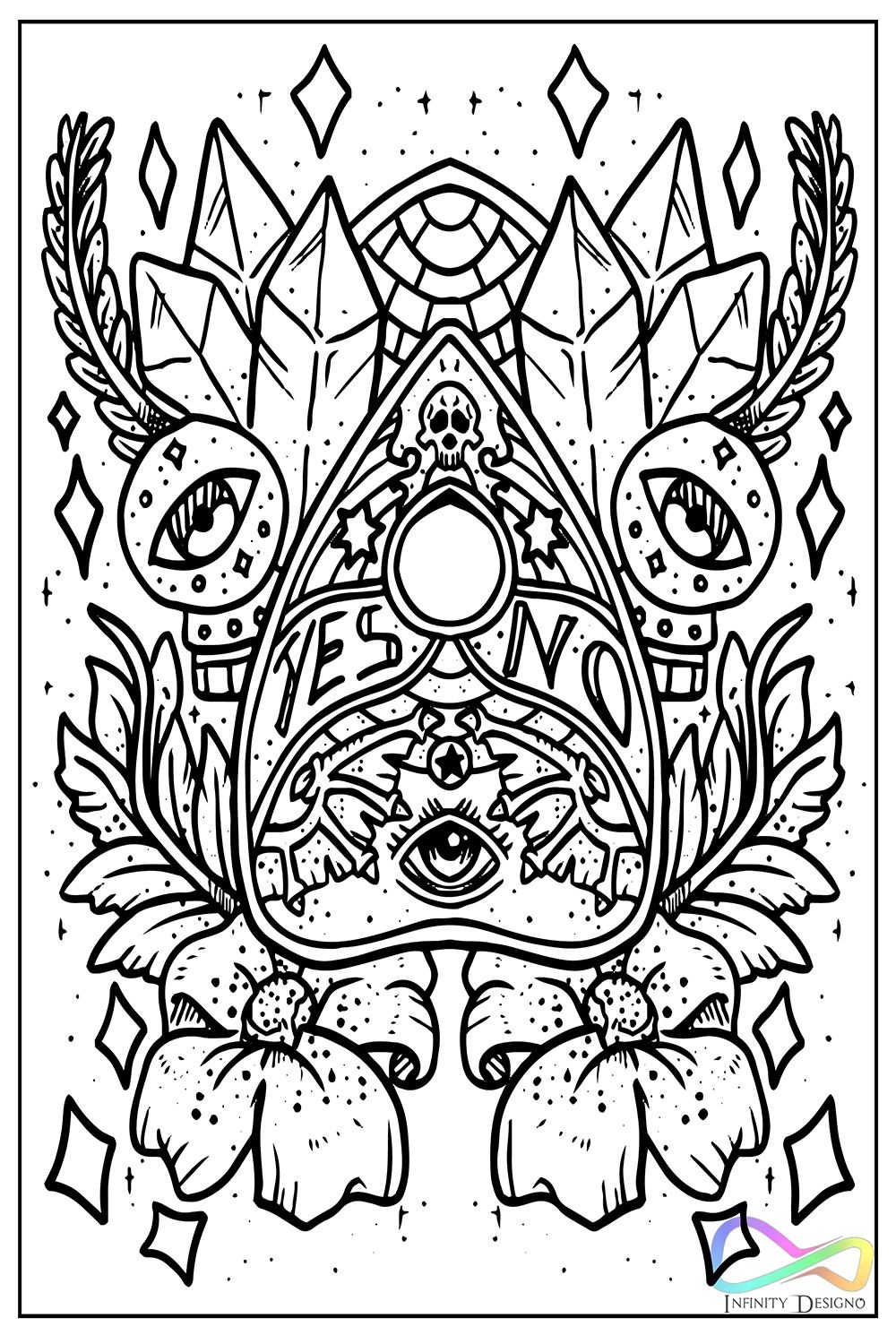 Psychedelic Printable Coloring Pages Psychedelic Printable Coloring Pages