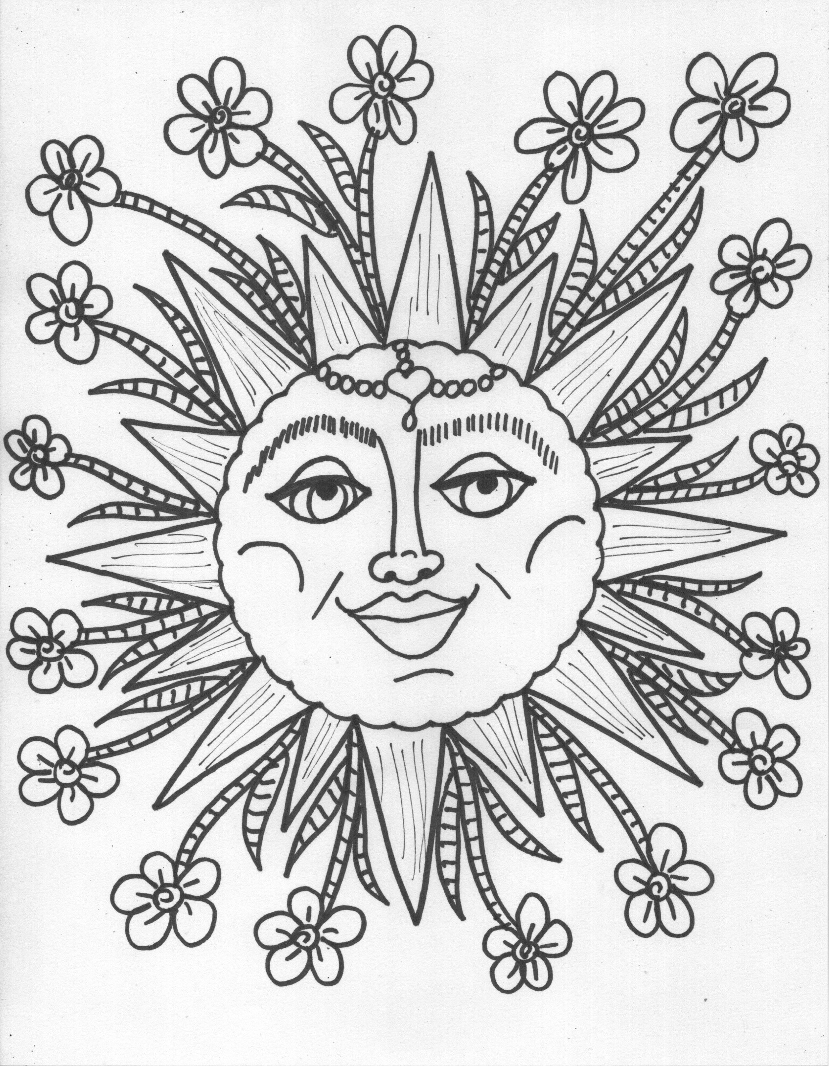 Psychedelic Coloring Pages Print At GetColorings Free Printable