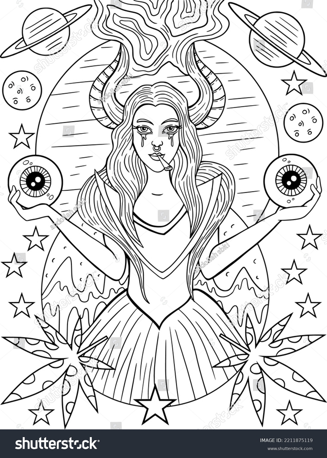 Psychodelic Coloring Pages Psychodelic Coloring Pages