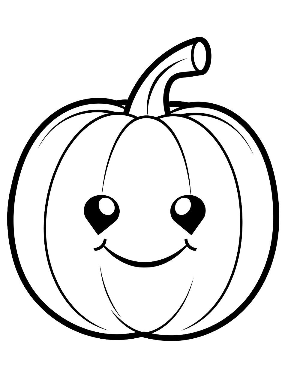 Pumpkin Coloring Pumpkin Coloring