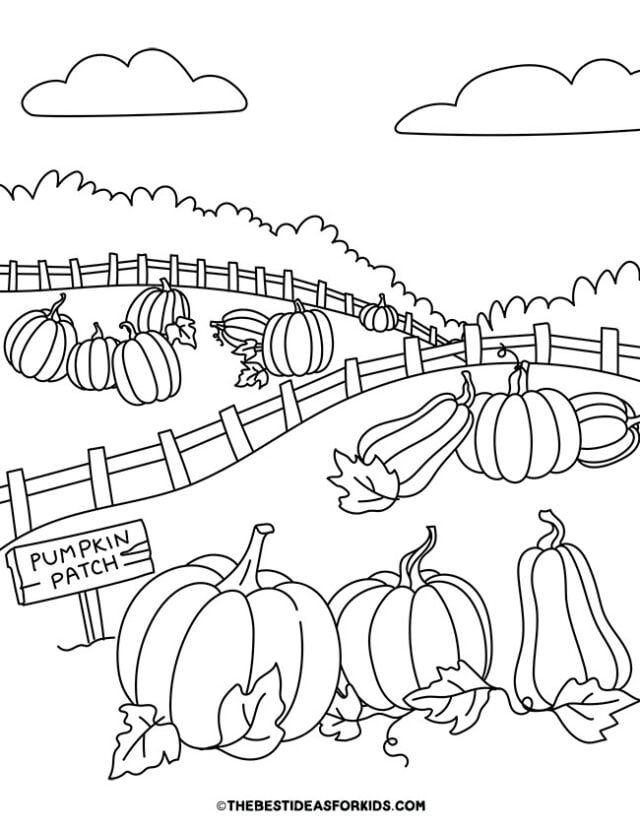 Pumpkin Patch Coloring Pages Free Printable Pumpkin Patch Coloring Pages Free Printable