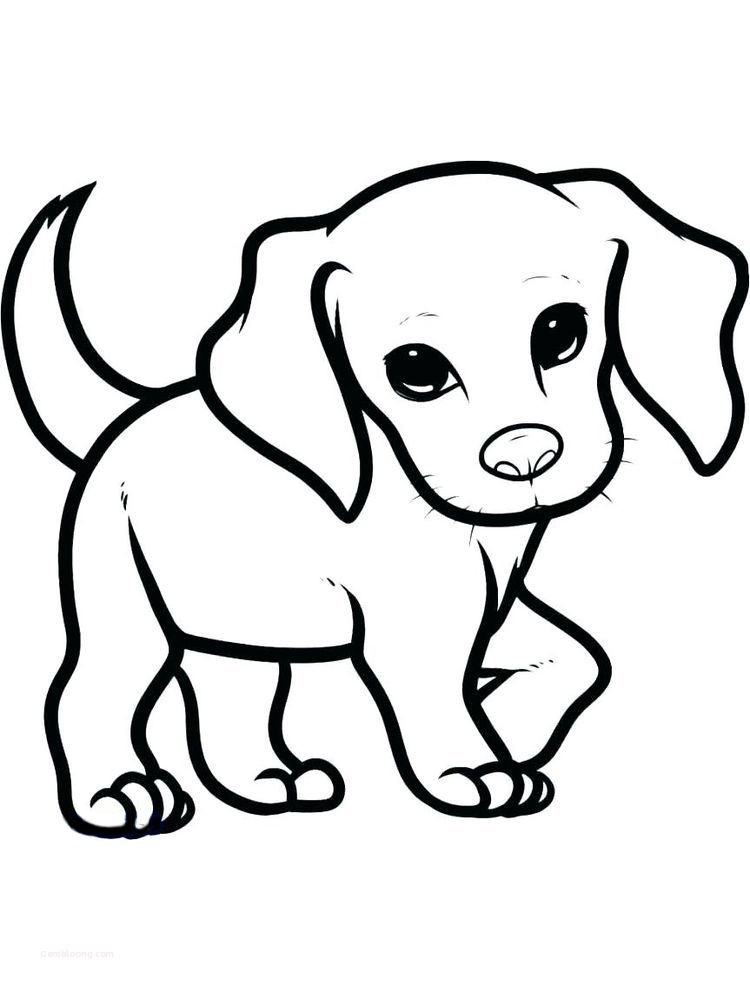 Puppy Coloring Pages