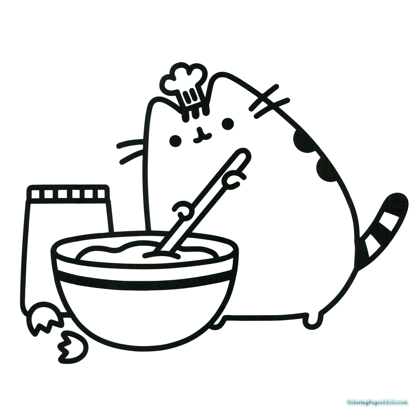Pusheen Coloring Pages Cooking Free Printable Coloring Pages Pusheen Coloring Pages Cooking Free Printable Coloring Pages