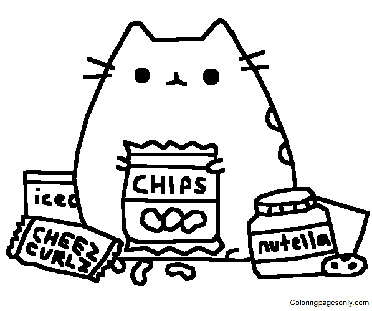 Pusheen Coloring Pages Printable Get Coloring Pages 56 OFF Pusheen Coloring Pages Printable Get Coloring Pages 56 OFF