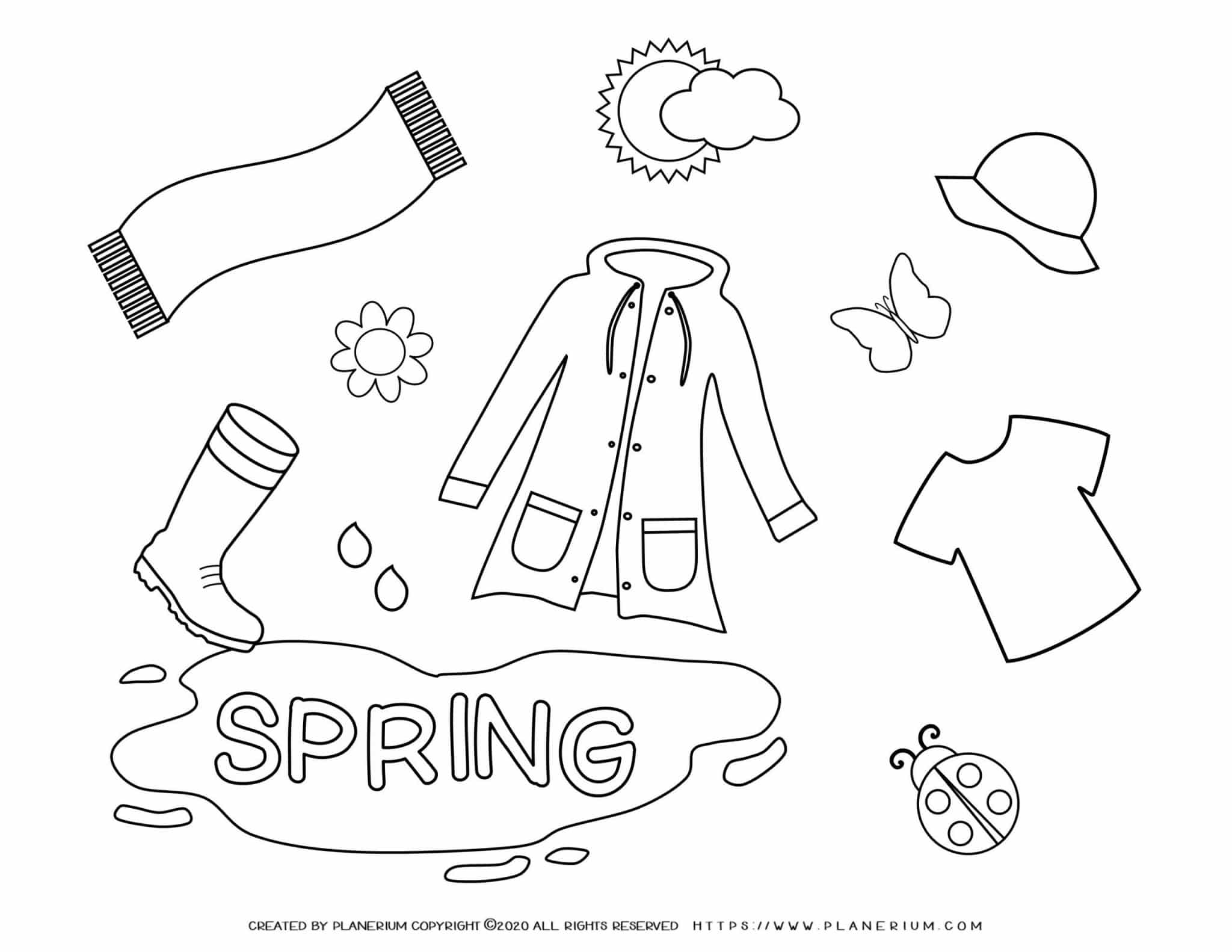 Rain Clothing Coloring Page Get Coloring Pages 60 OFF Rain Clothing Coloring Page Get Coloring Pages 60 OFF