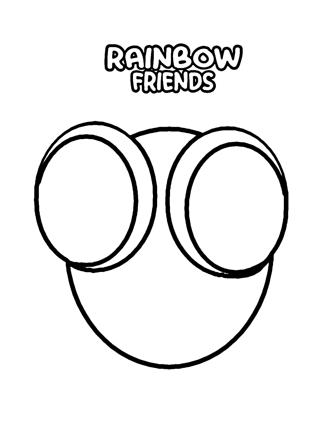 Rainbow Friends Lookies Coloring Page Free Printable Coloring Pages Rainbow Friends Lookies Coloring Page Free Printable Coloring Pages