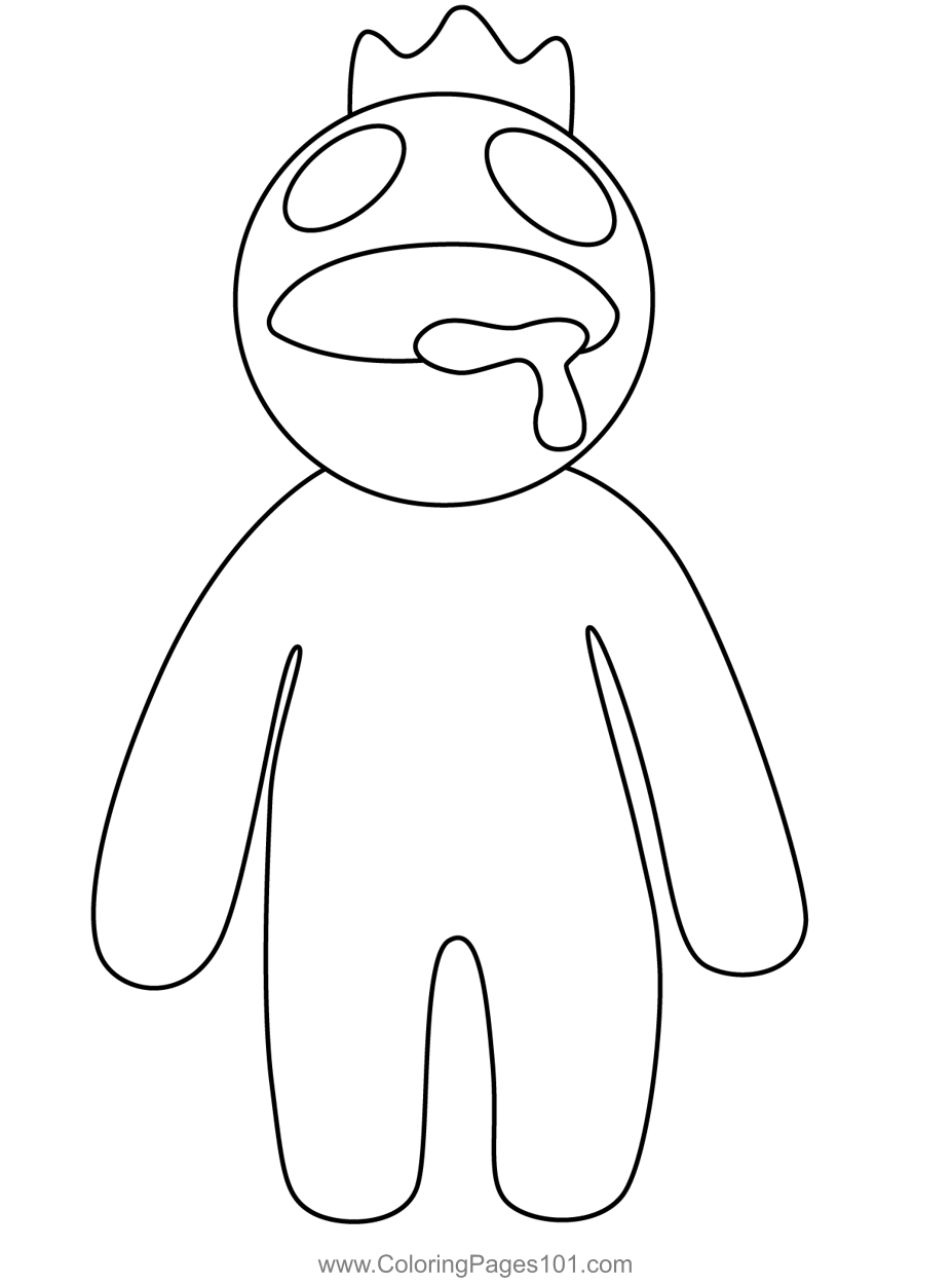 Free Printable Rainbow Friends Coloring Pages Free Printable Rainbow Friends Coloring Pages