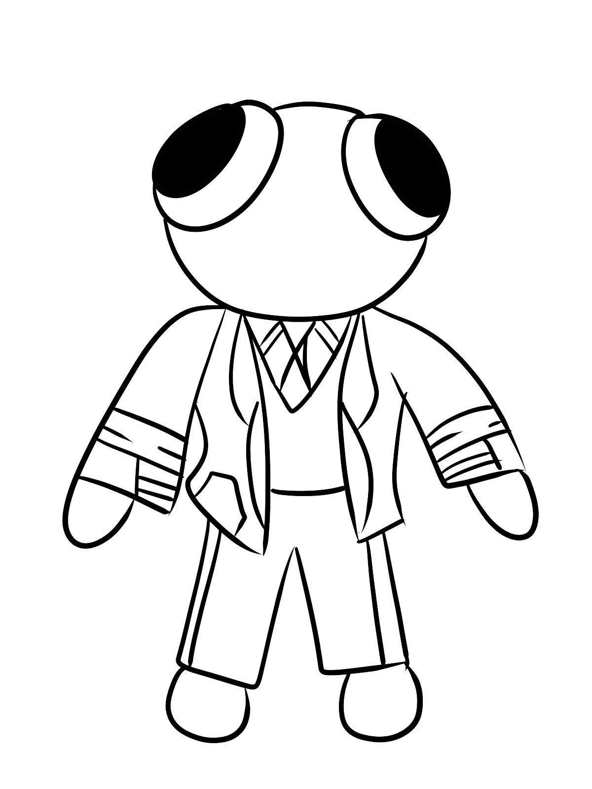 Rainbow Friends Roblox Coloring Pages Coloring Pages Coloring Pages