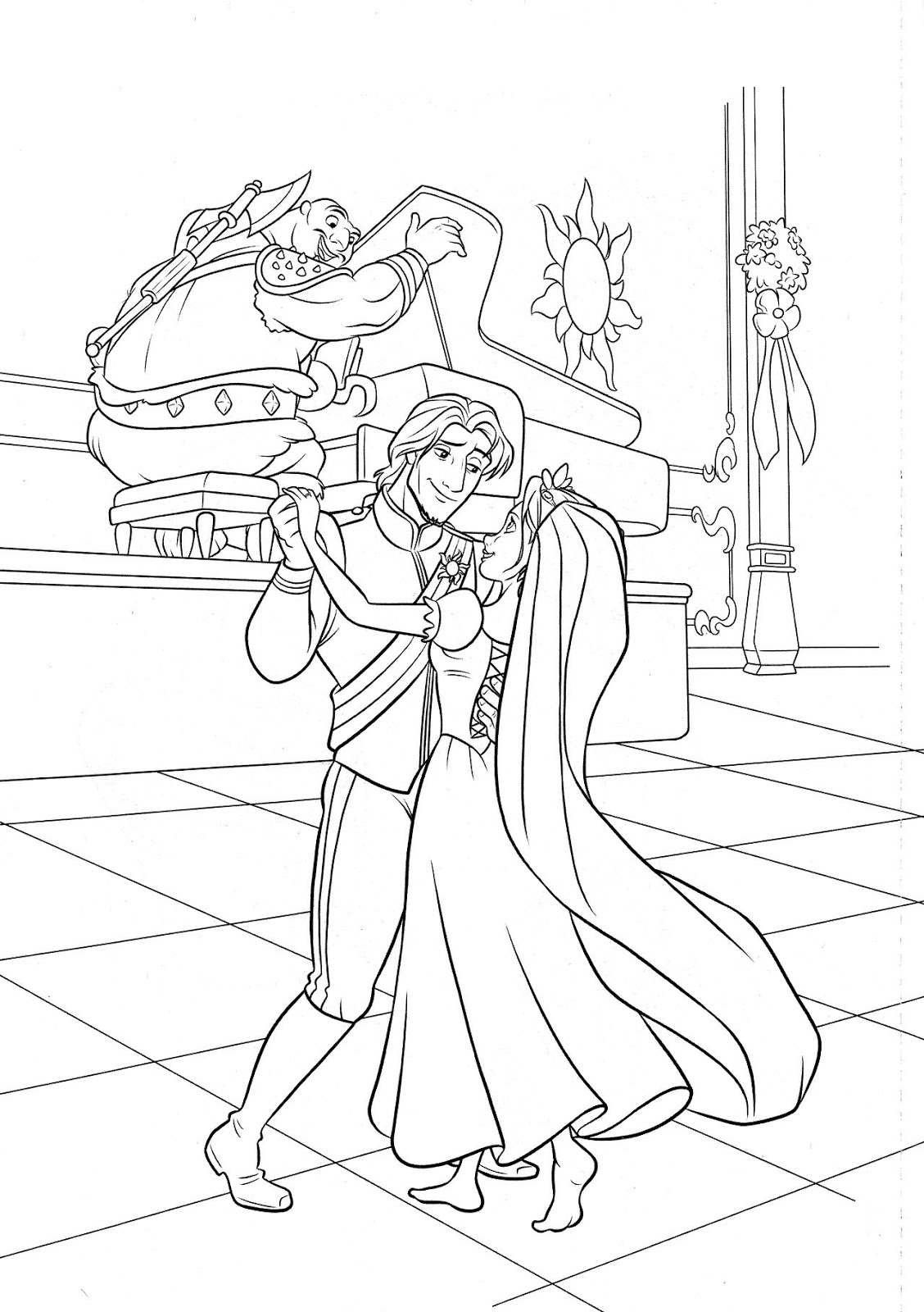 Rapunzel Coloring Pages Best Coloring Pages For Kids Rapunzel Coloring Pages Best Coloring Pages For Kids