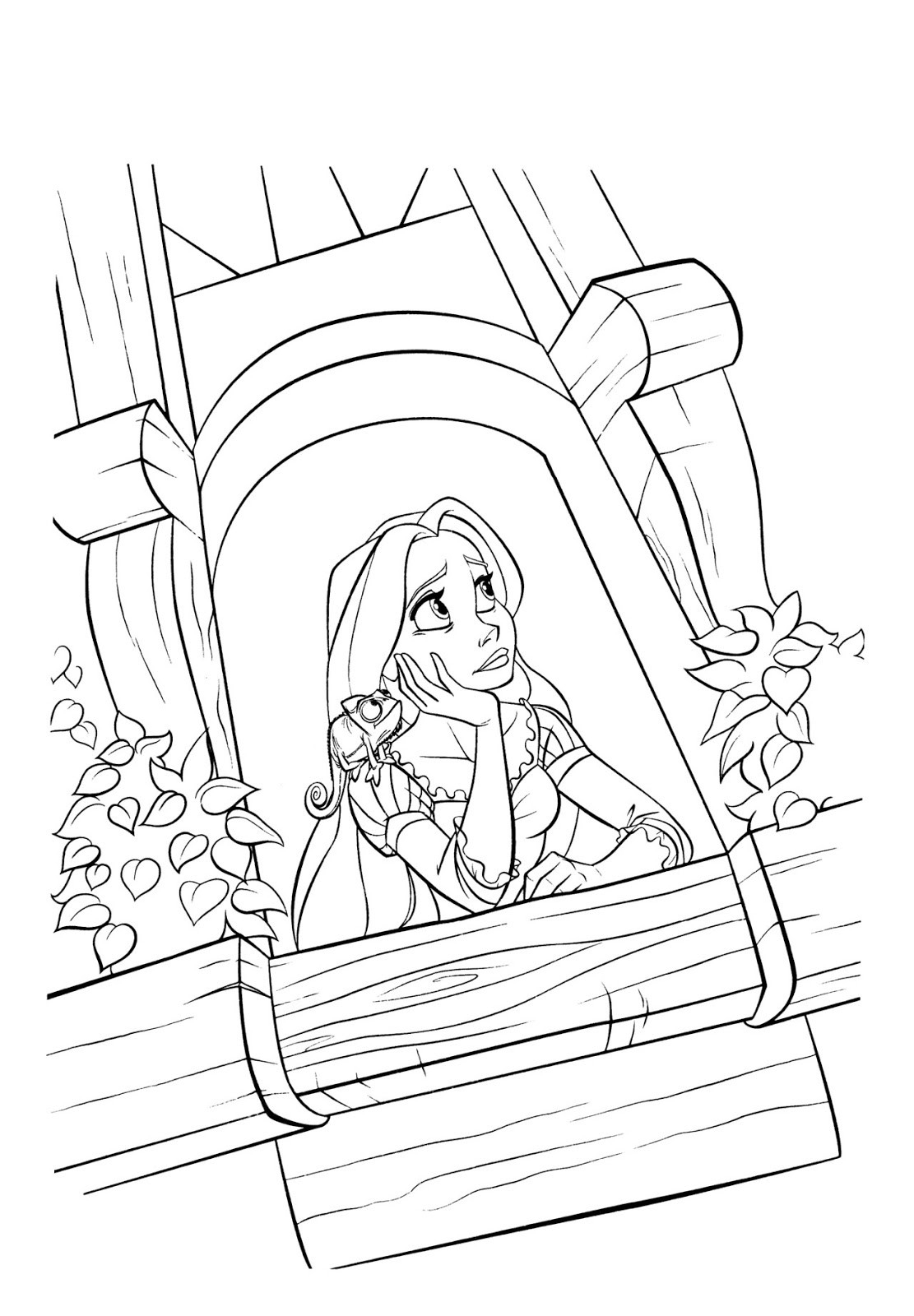 Rapunzel Tower Coloring Page At GetColorings Free Printable Rapunzel Tower Coloring Page At GetColorings Free Printable