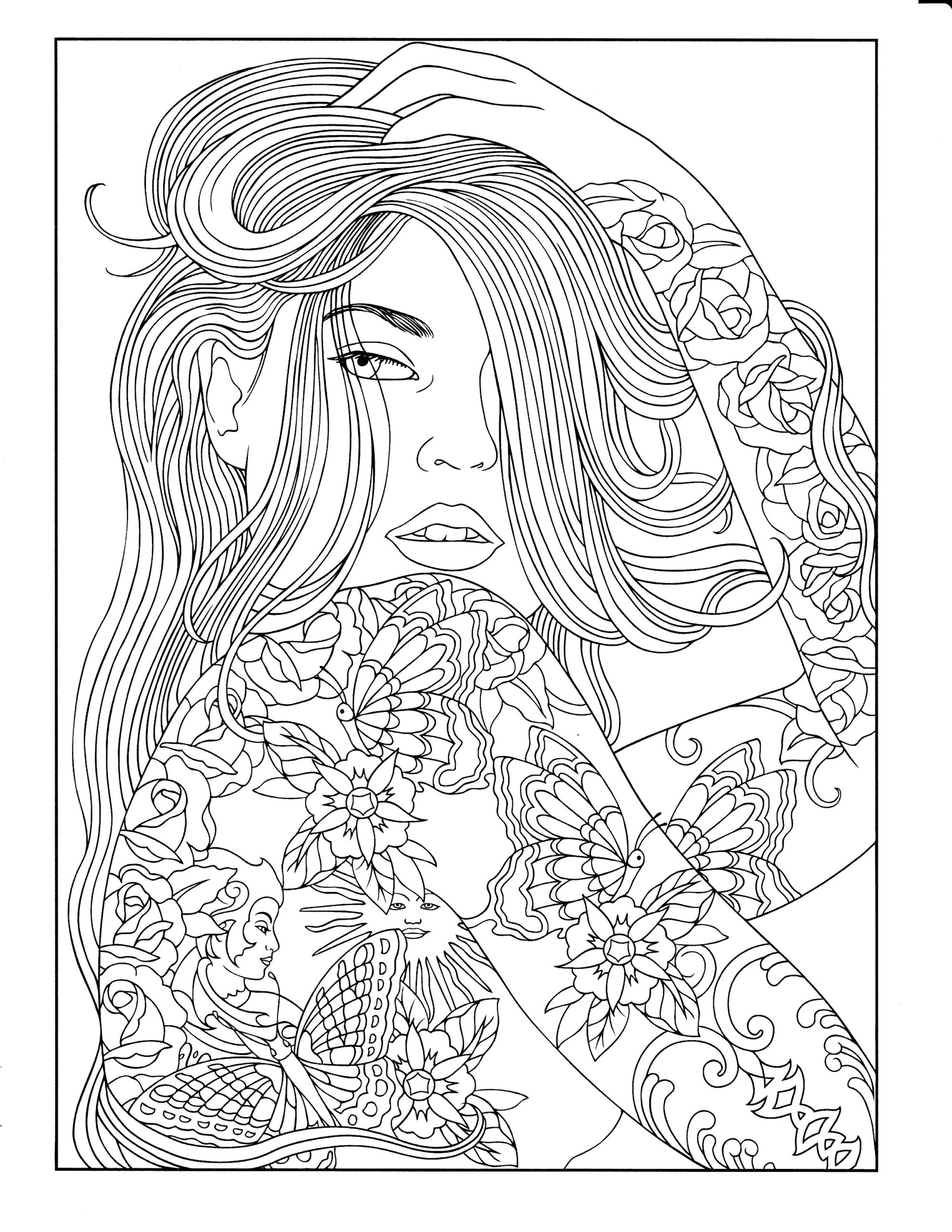Realistic Coloring Pages For Adults At GetColorings Free