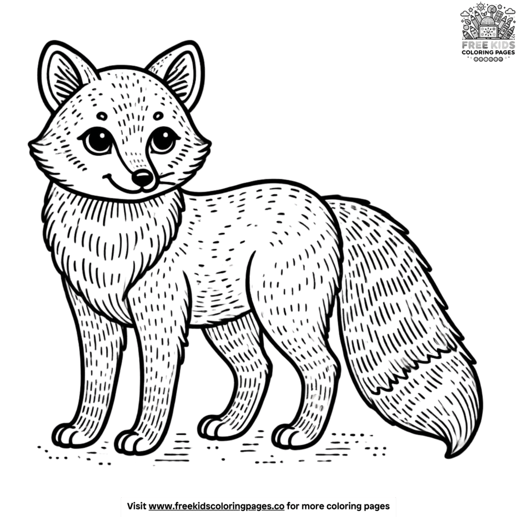 Realistic Fox Coloring Pages Bringing Wildlife To Life Realistic Fox Coloring Pages Bringing Wildlife To Life