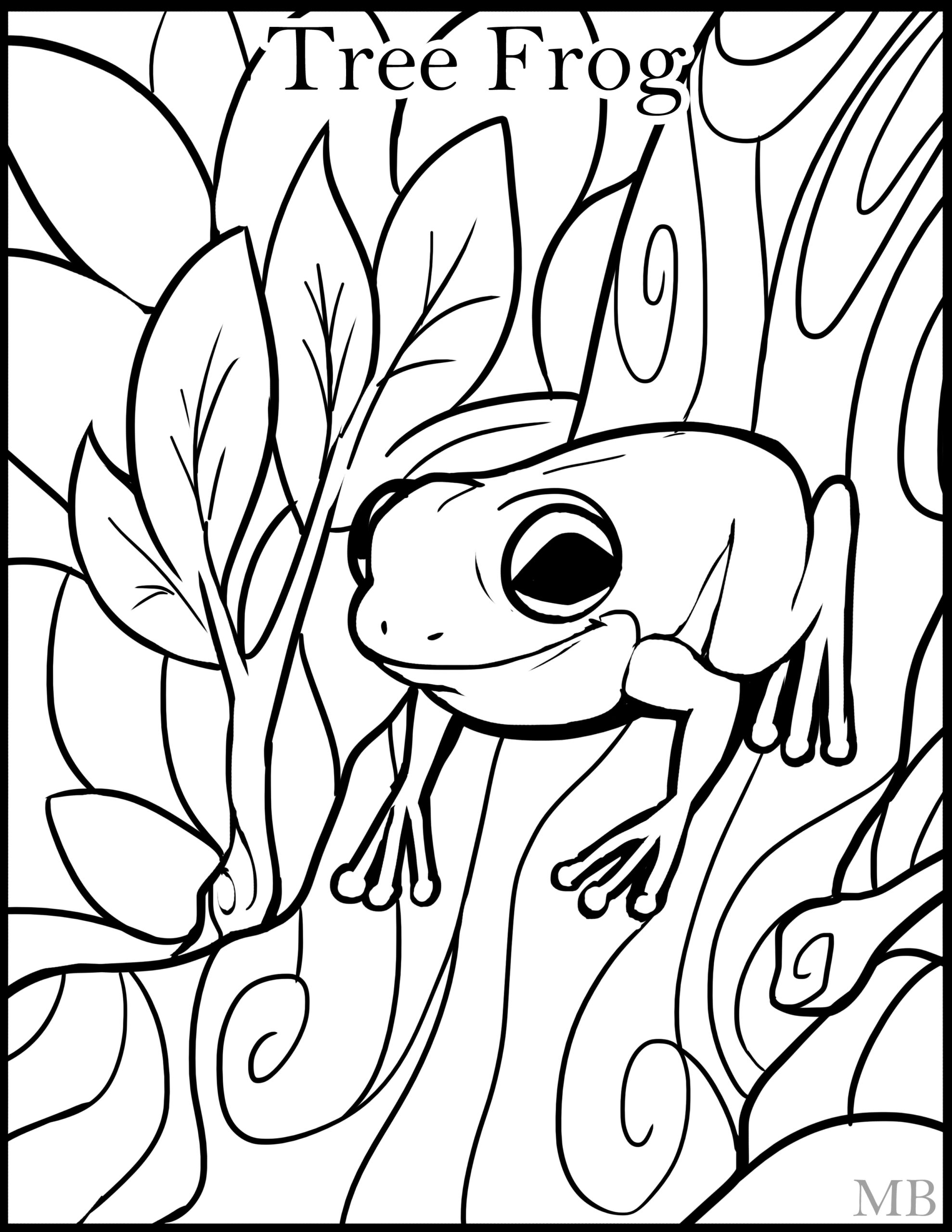 Realistic Frog Coloring Pages Free Download On ClipArtMag Realistic Frog Coloring Pages Free Download On ClipArtMag