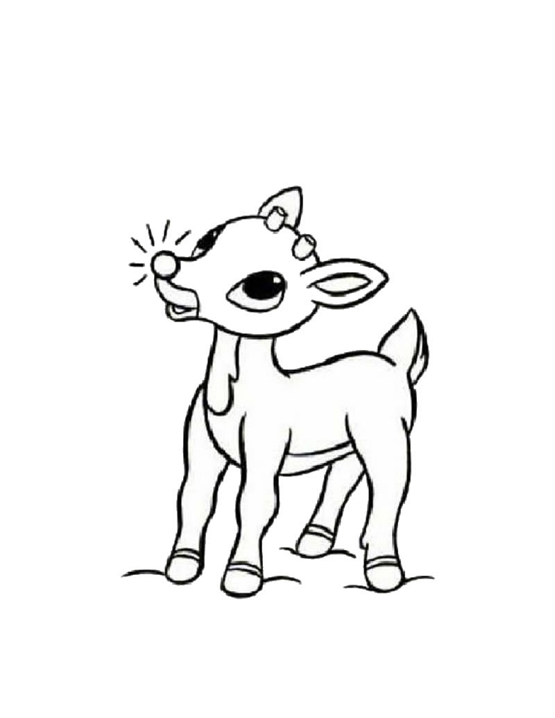 Reindeer Outline ClipArt Best Reindeer Outline ClipArt Best