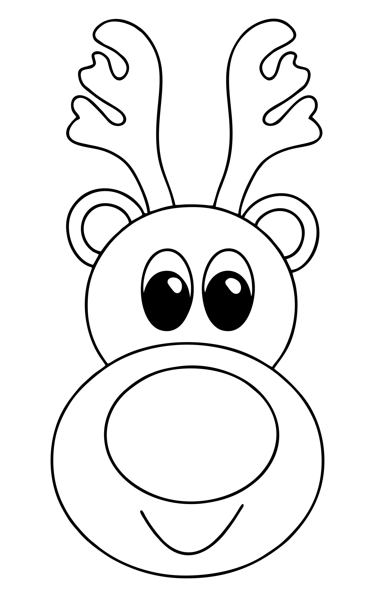 Reindeer Printable Template Printable Word Searches Reindeer Printable Template Printable Word Searches