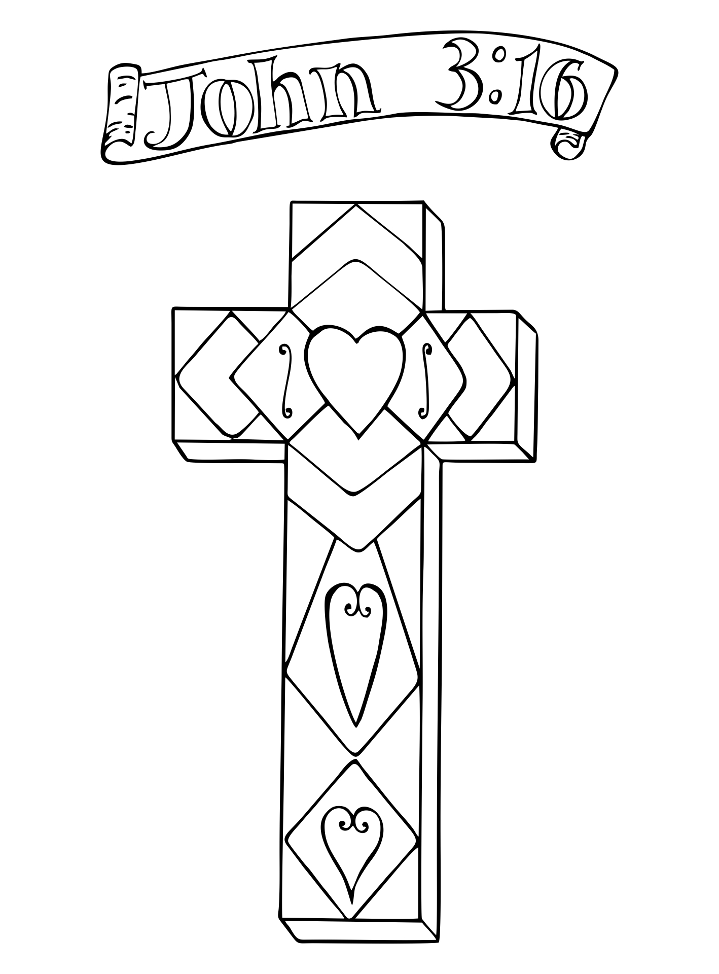 Religious Christmas Coloring Pages