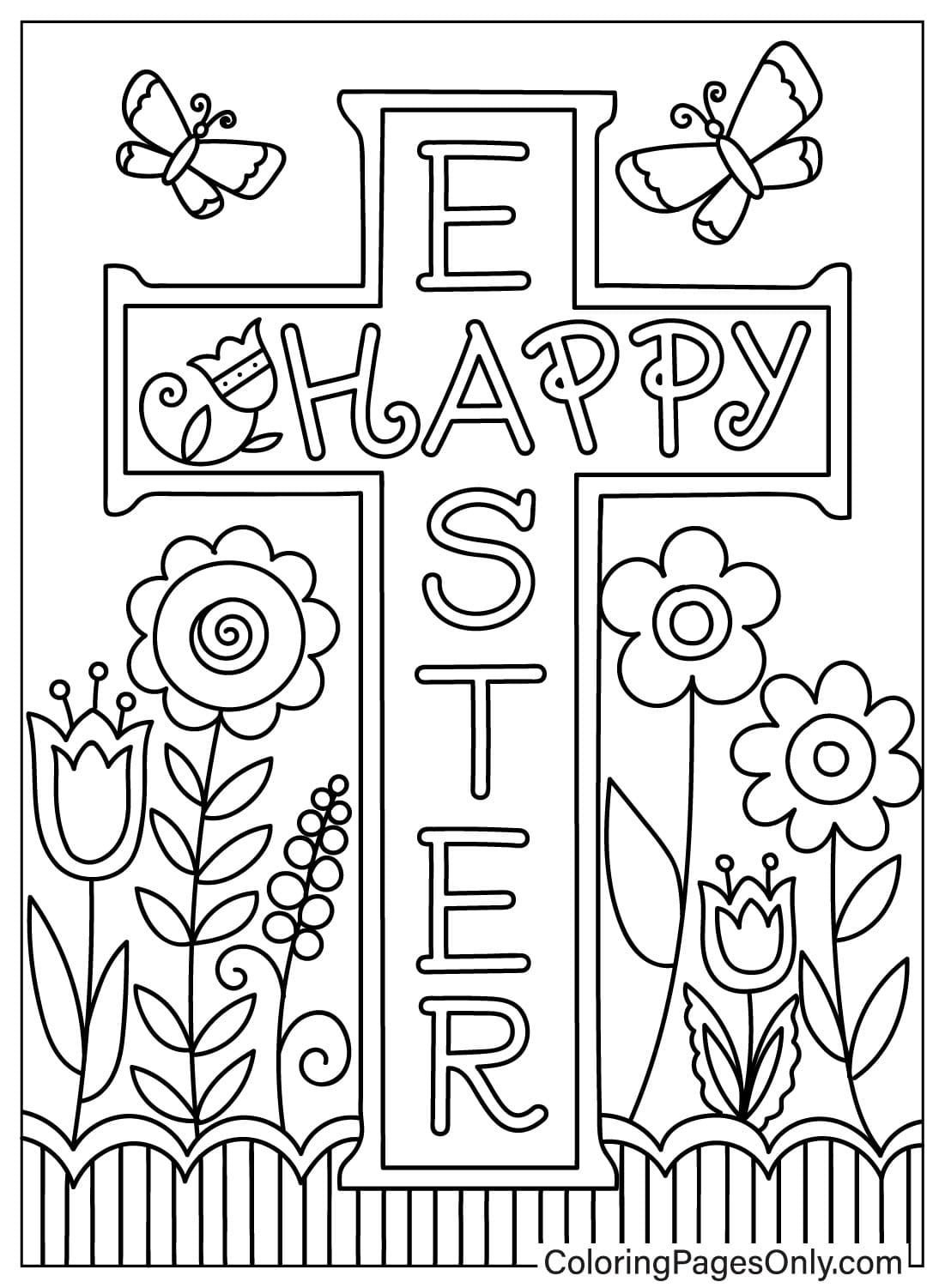 Free Printable Religious Easter Coloring Pages Free Printable Religious Easter Coloring Pages