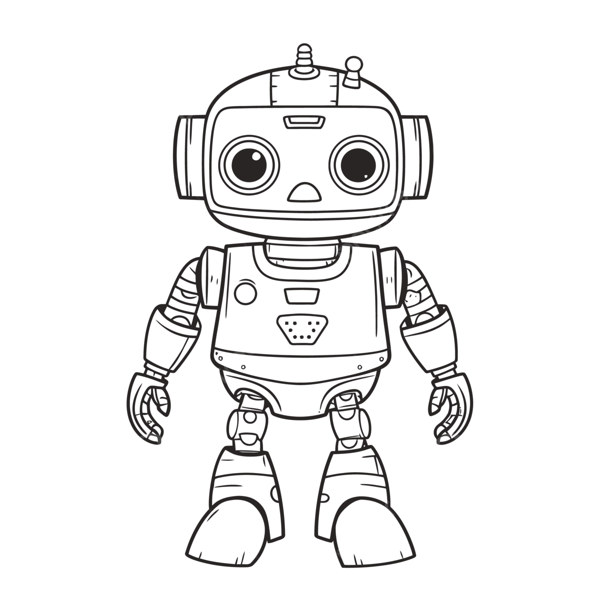 Robot Coloring Page Free Printable Robot Coloring Pages For Kids Robot Coloring Page Free Printable Robot Coloring Pages For Kids