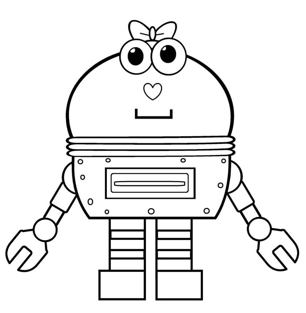 Robot Coloring Pages Realistic Robot Coloring Pages Realistic