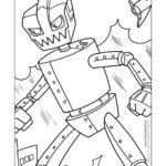 Robot Printable Coloring Pages