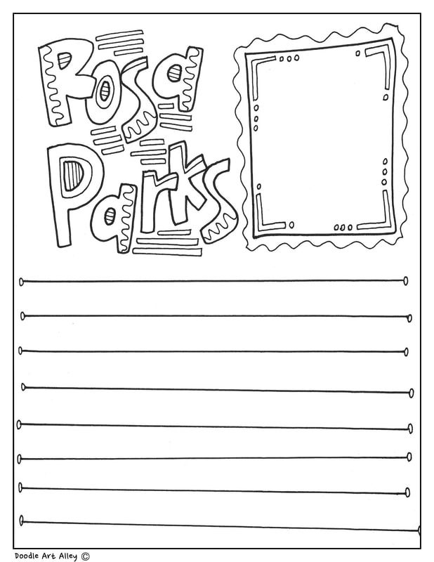 Rosa Parks Coloring Pages Classroom Doodles Rosa Parks Doodles Rosa Parks Coloring Pages Classroom Doodles Rosa Parks Doodles