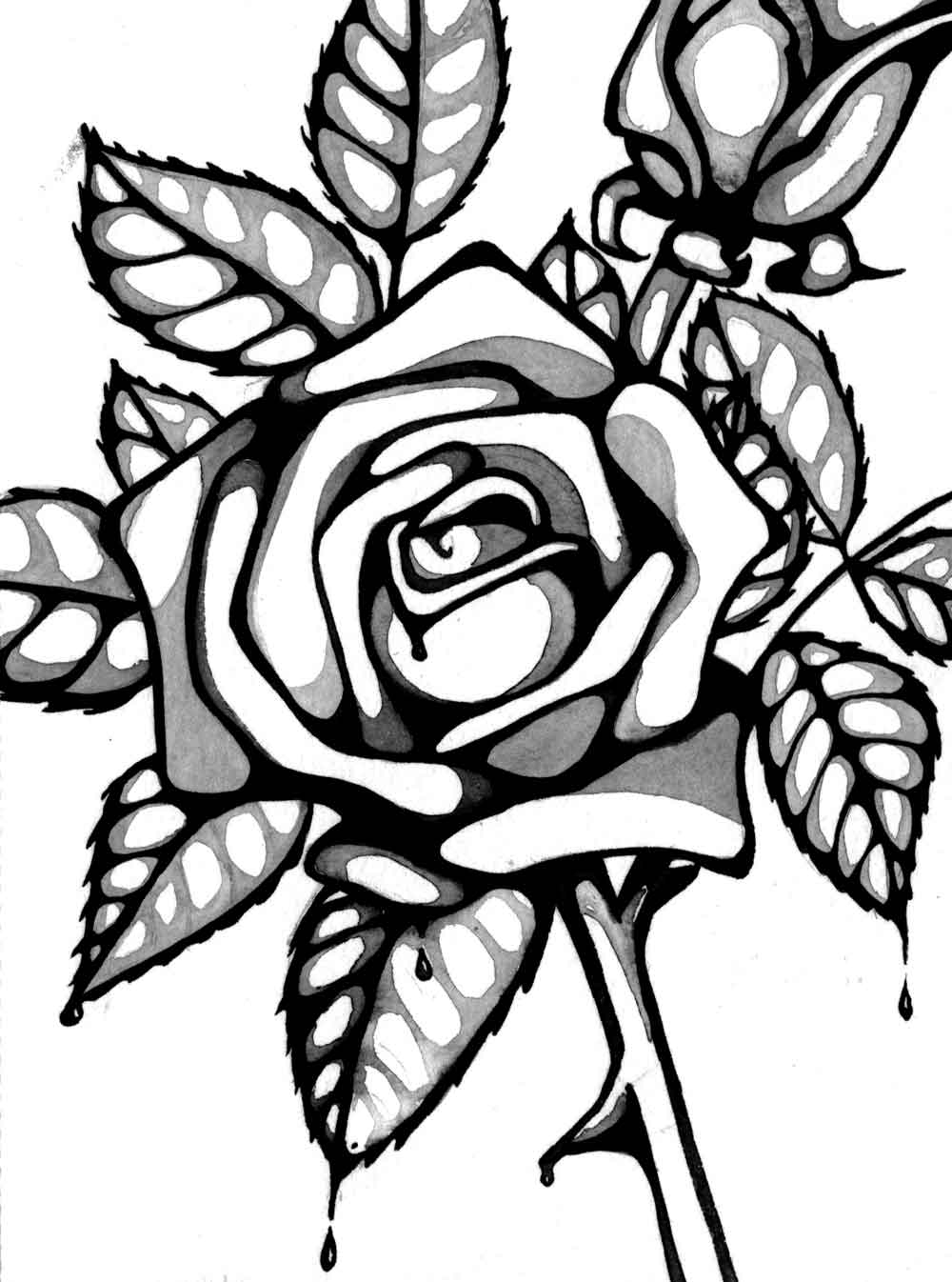 Roses Coloring Pages Printable Free Roses Coloring Pages Printable Free