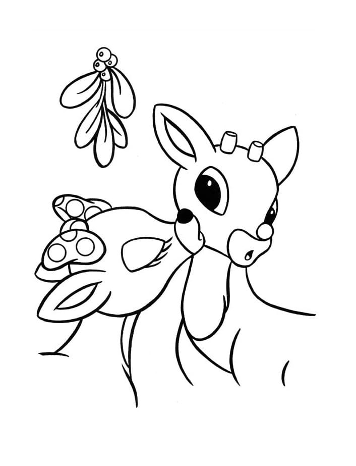 Rudolph And Clarice Coloring Page Free Printable Coloring Pages For Kids Rudolph And Clarice Coloring Page Free Printable Coloring Pages For Kids