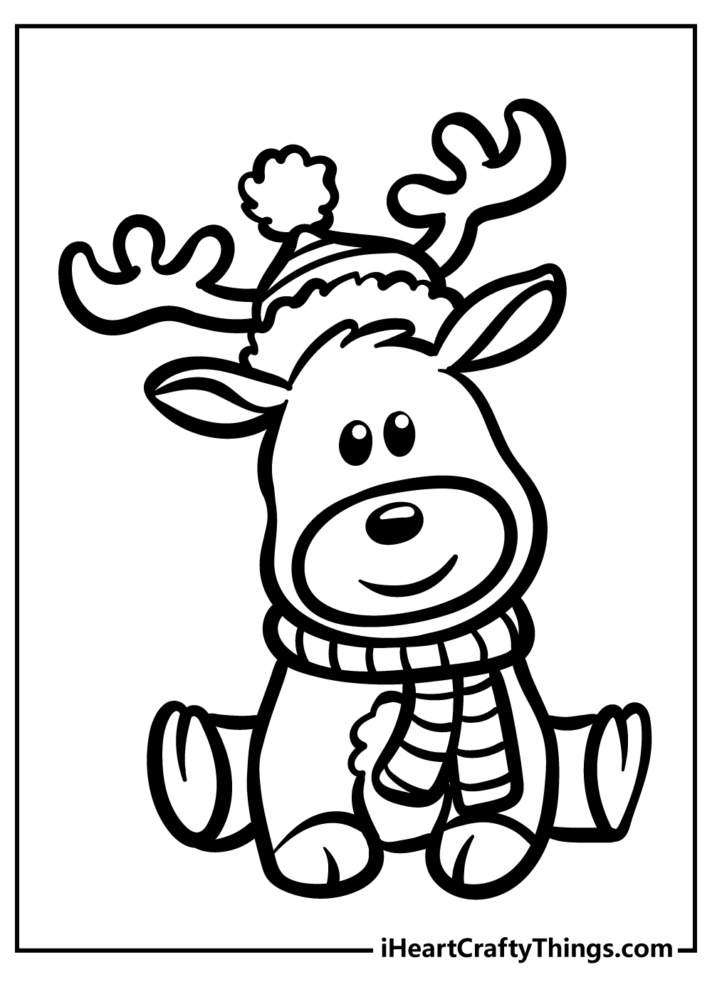 Rudolph Coloring Pages Printable Rudolph Coloring Pages Printable