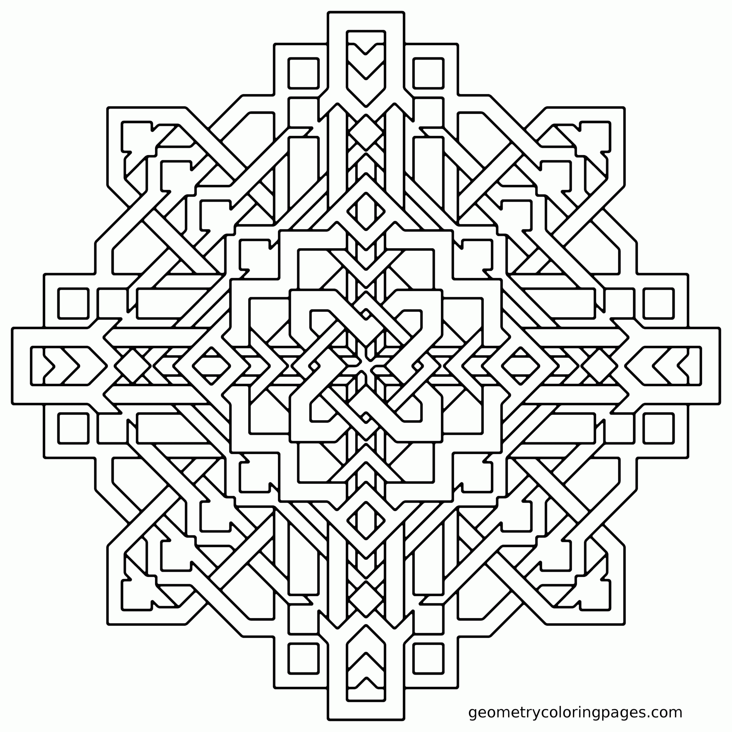 Sacred Geometry Coloring Pages Coloring Home