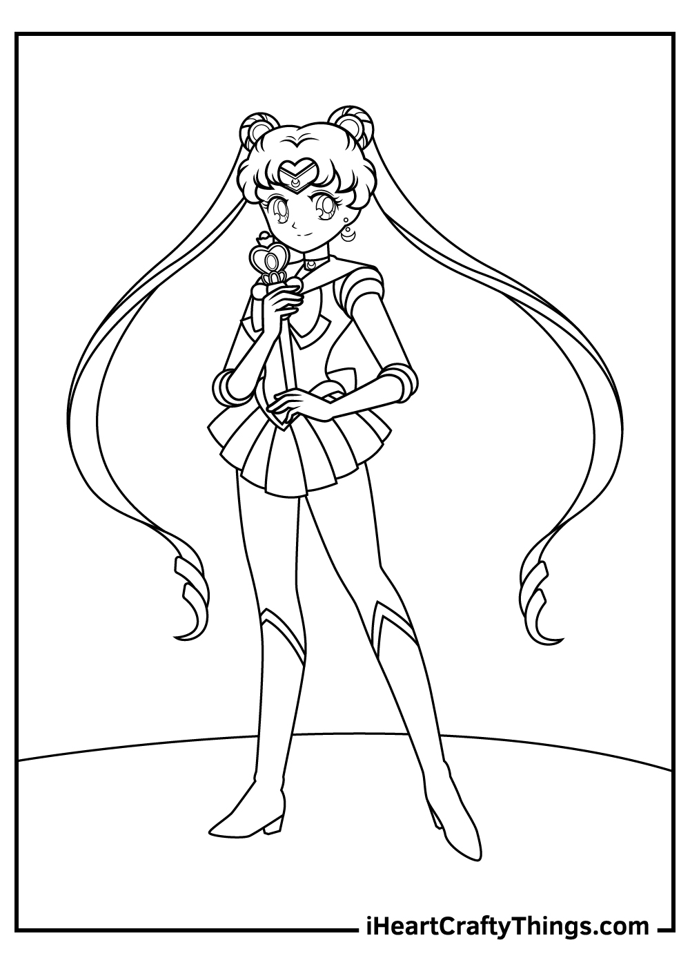 Sailor Moon Printable Coloring Pages Sailor Moon Printable Coloring Pages