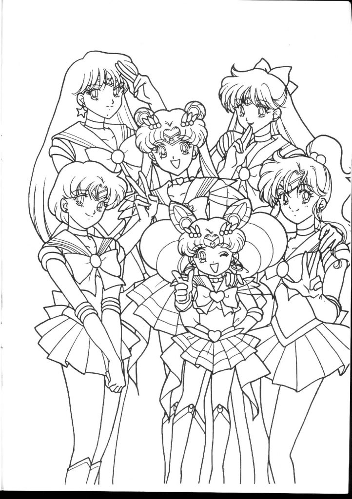 Sailor Moon Printable Coloring Pages At GetDrawings Free Download