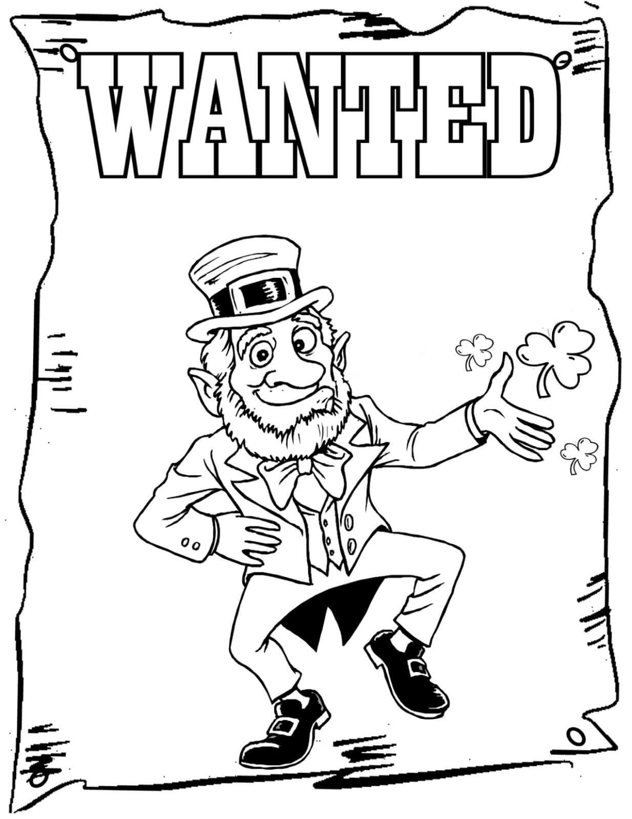 Saint Patricks Coloring Coloring Pages