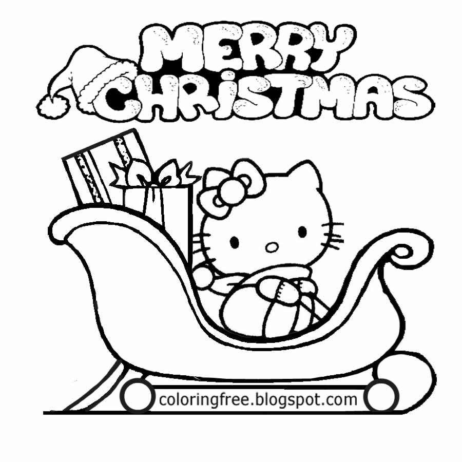 Santa Printable Coloring Pages At GetColorings Free Printable