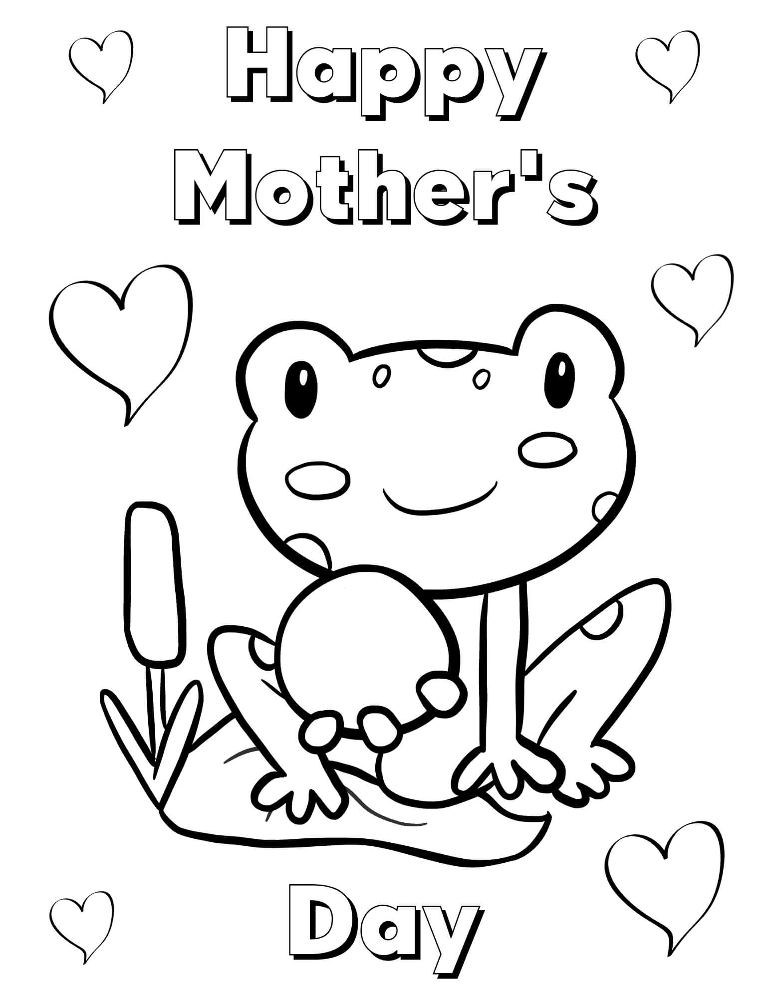 Sapo Sorridente Em Feliz Dia Das M Es Para Colorir Imprimir E Desenhar Sapo Sorridente Em Feliz Dia Das M Es Para Colorir Imprimir E Desenhar