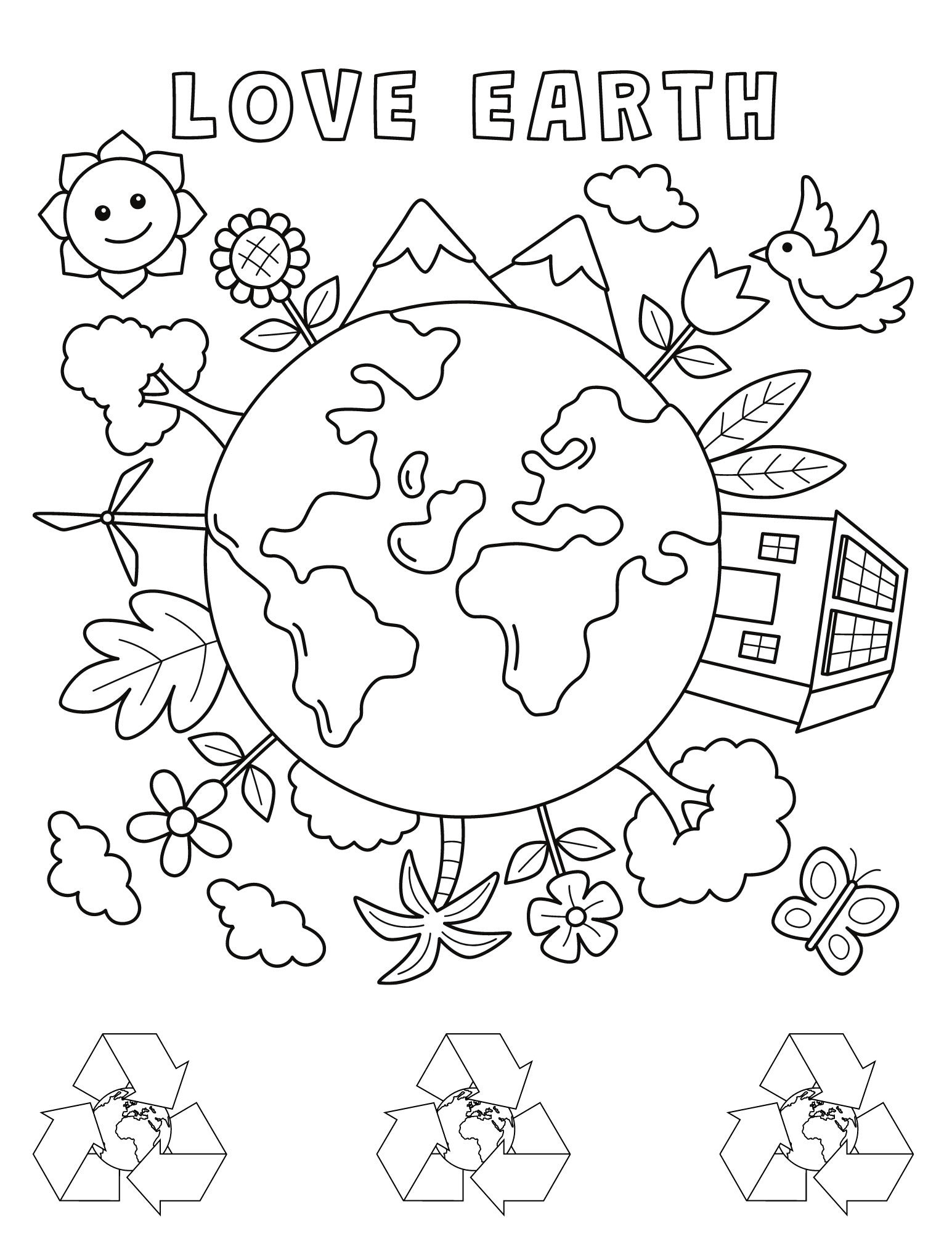 Save The Earth Coloring Pages Coloring Nation Save The Earth Coloring Pages Coloring Nation