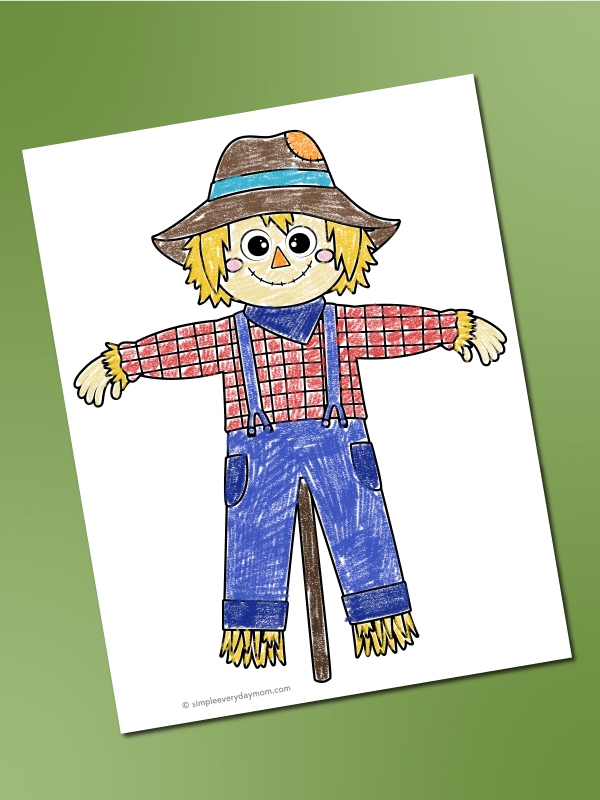 Scarecrow Coloring Pages Free Printable Scarecrow Coloring Pages Free Printable