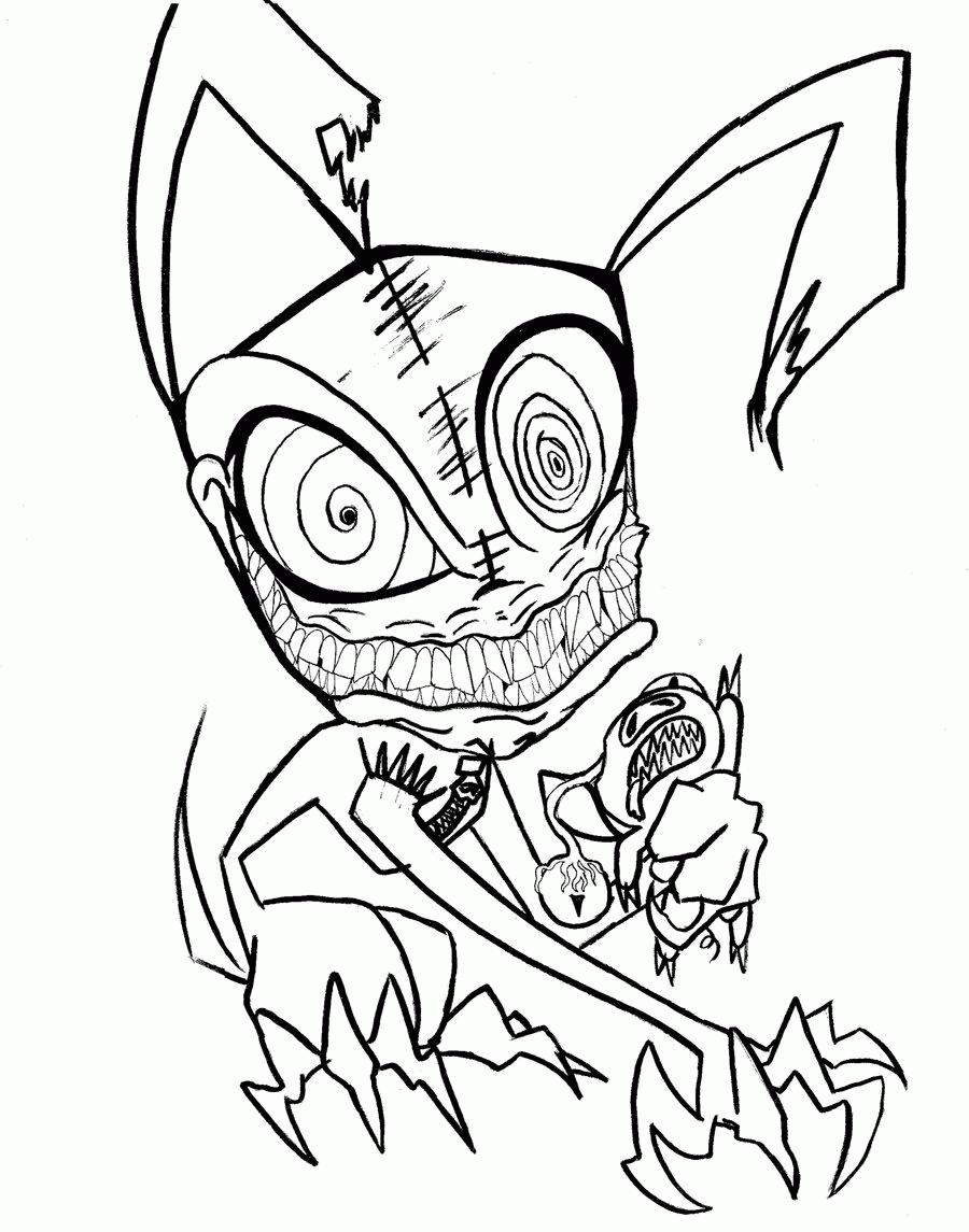 Scary Coloring Pages Best Coloring Pages For Kids Scary Coloring Pages Best Coloring Pages For Kids