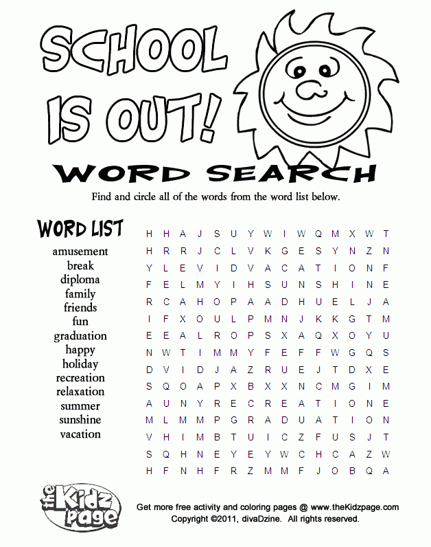 Last Day Of School Coloring Pages Free Printable Last Day Of School Coloring Pages Free Printable