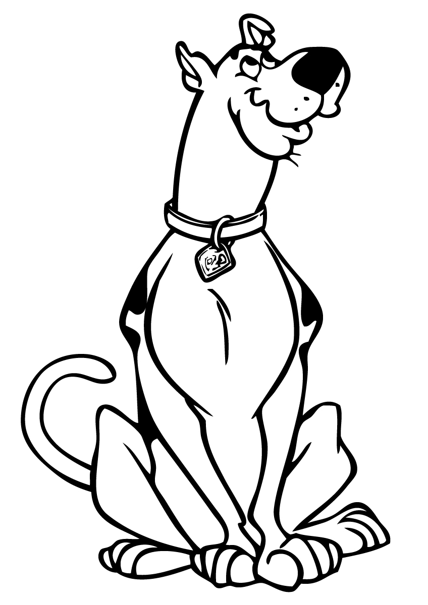 Scooby Doo Coloring Pages Printable Free
