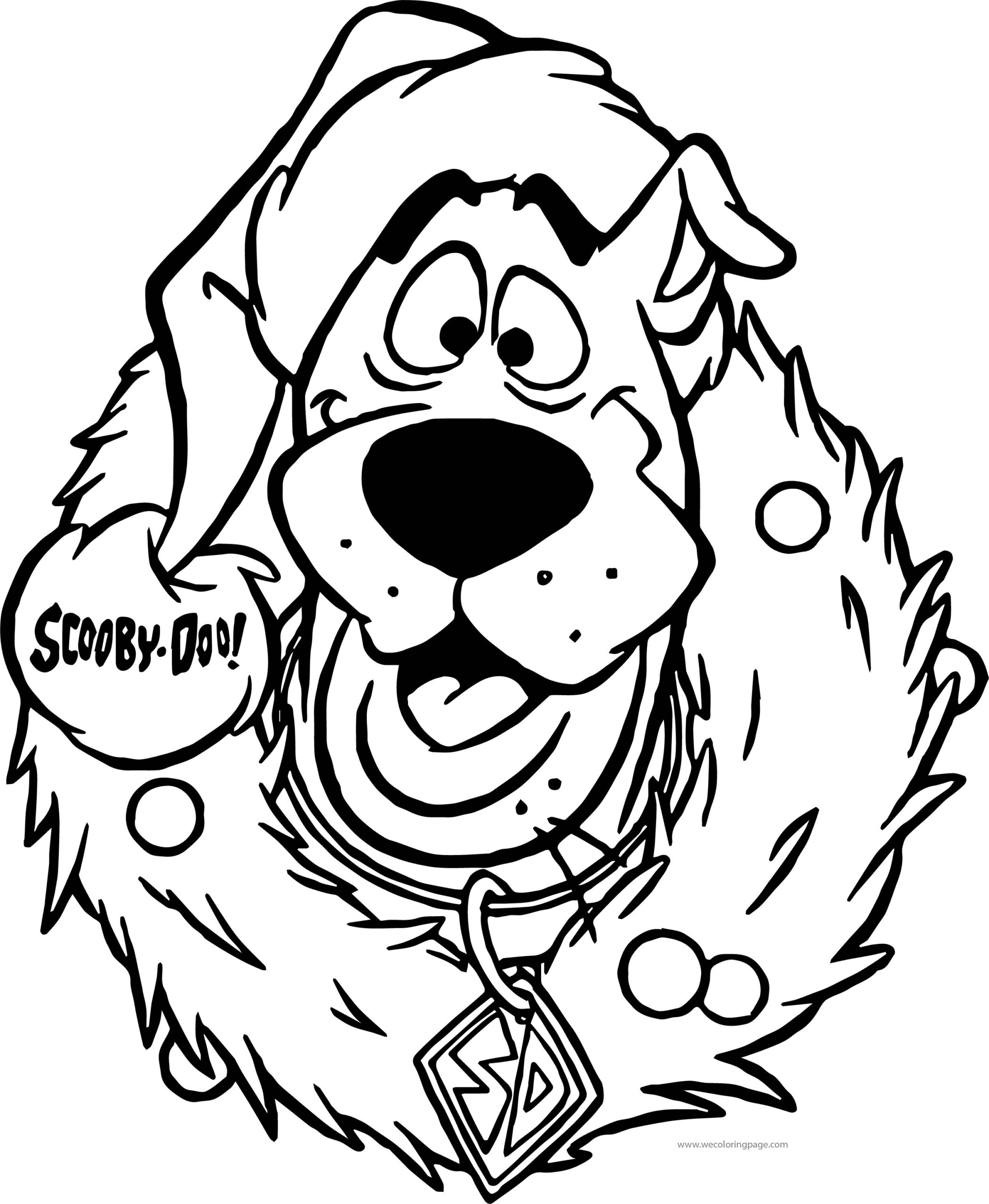 Scooby Doo Free Printable Coloring Pages
