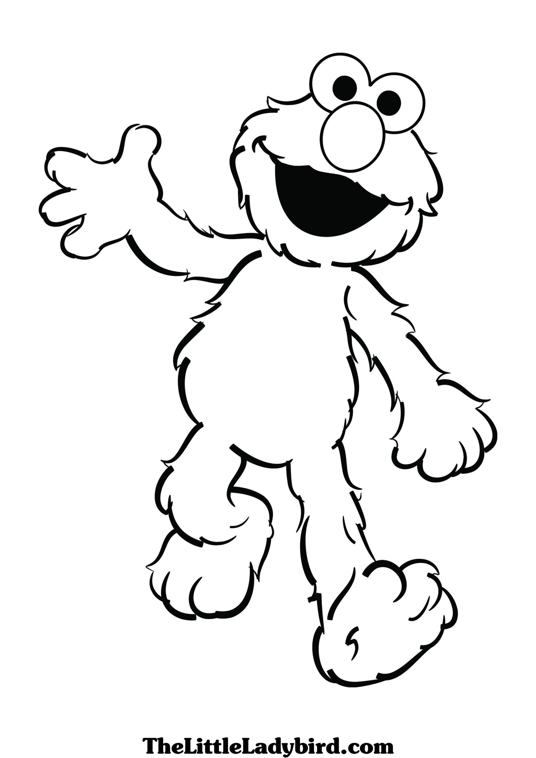 Sesame Street Printable Coloring Pages